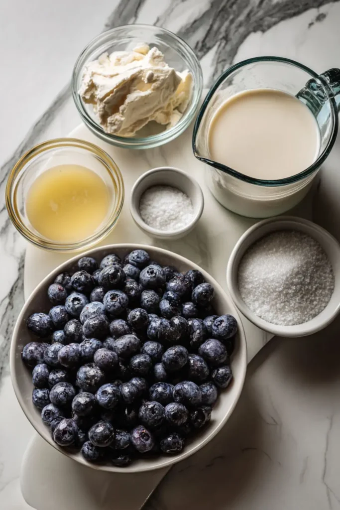 Pioneer Woman Blueberry Ice Cream