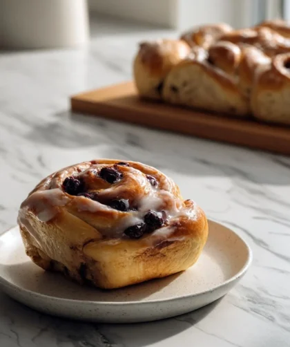 Pioneer Woman Blueberry Lemon Sweet Rolls
