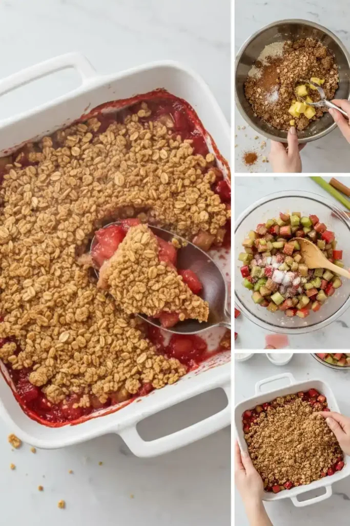 Pioneer Woman Rhubarb Crisp