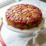 Pioneer Woman Rhubarb Upside-Down Cake