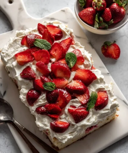 Pioneer Woman Strawberry Poke Cake Recipe
