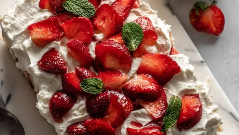 Pioneer Woman Strawberry Poke Cake Recipe