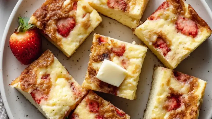 Pioneer Woman Strawberry Sheet Pan Pancake