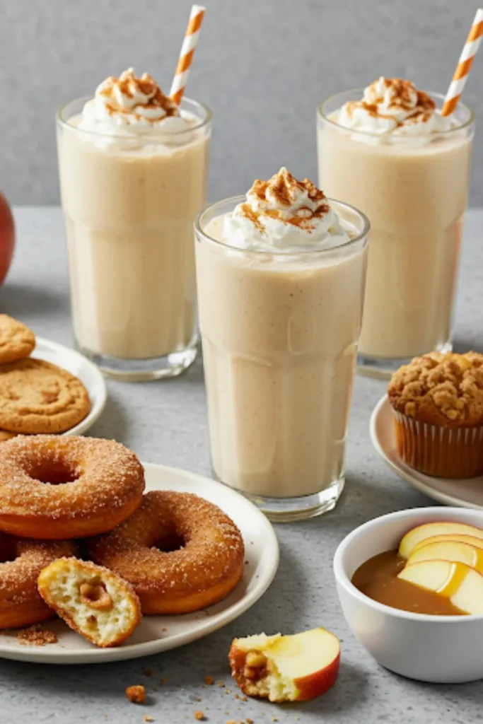 Pioneer Woman Apple Cider Milkshakes