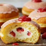 Ina Garten Strawberry Cheesecake Stuffed Donuts 