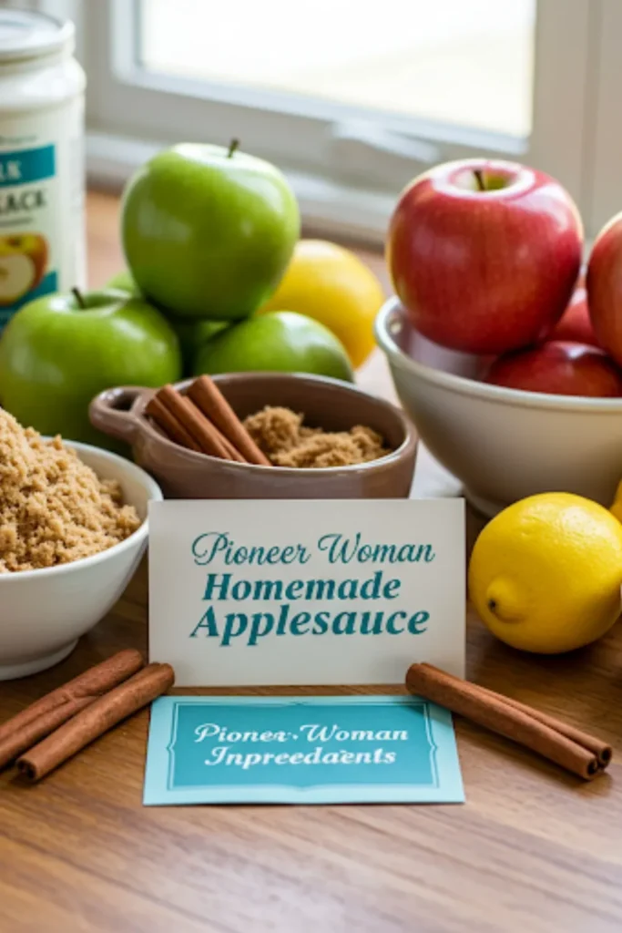 Pioneer Woman Homemade Applesauce