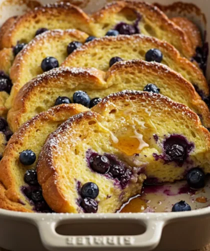 Pioneer Woman Blueberry Baked French Toast