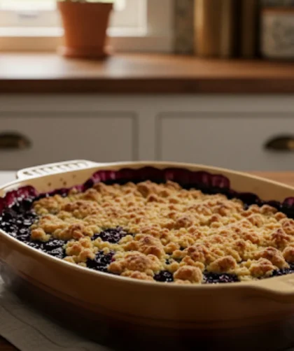 Pioneer Woman Blueberry Crumble