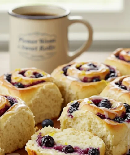 Pioneer Woman Blueberry Lemon Sweet Rolls