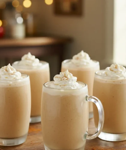 Pioneer Woman Apple Cider Milkshakes