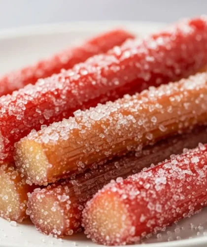 Candied Rhubarb