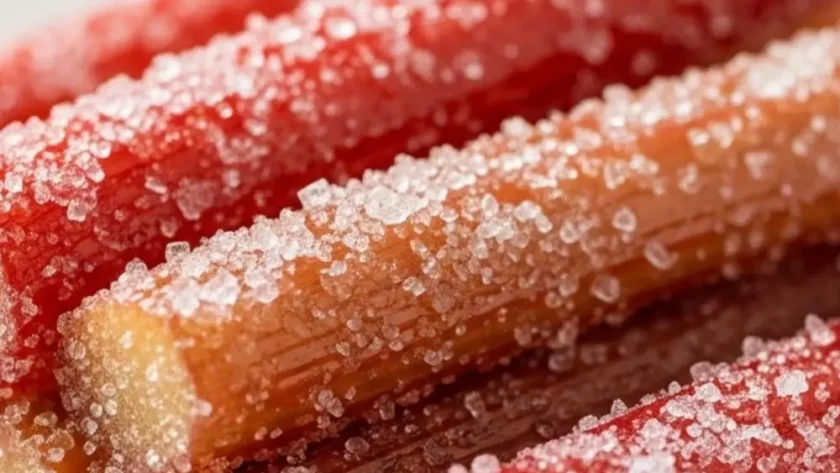Candied Rhubarb