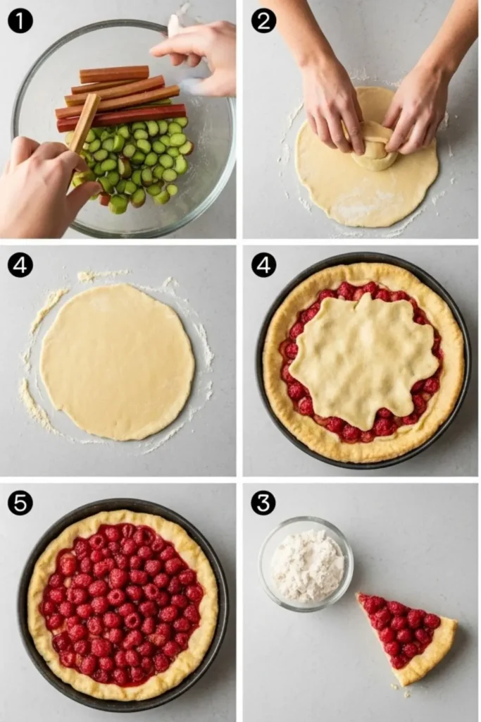 Ina Garten Raspberry Rhubarb Crostata