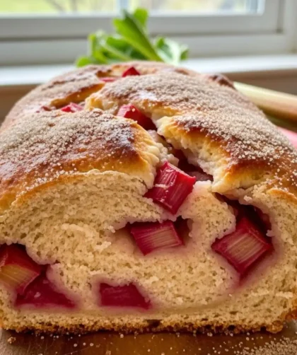 Pioneer Woman Cinnamon Rhubarb Bread