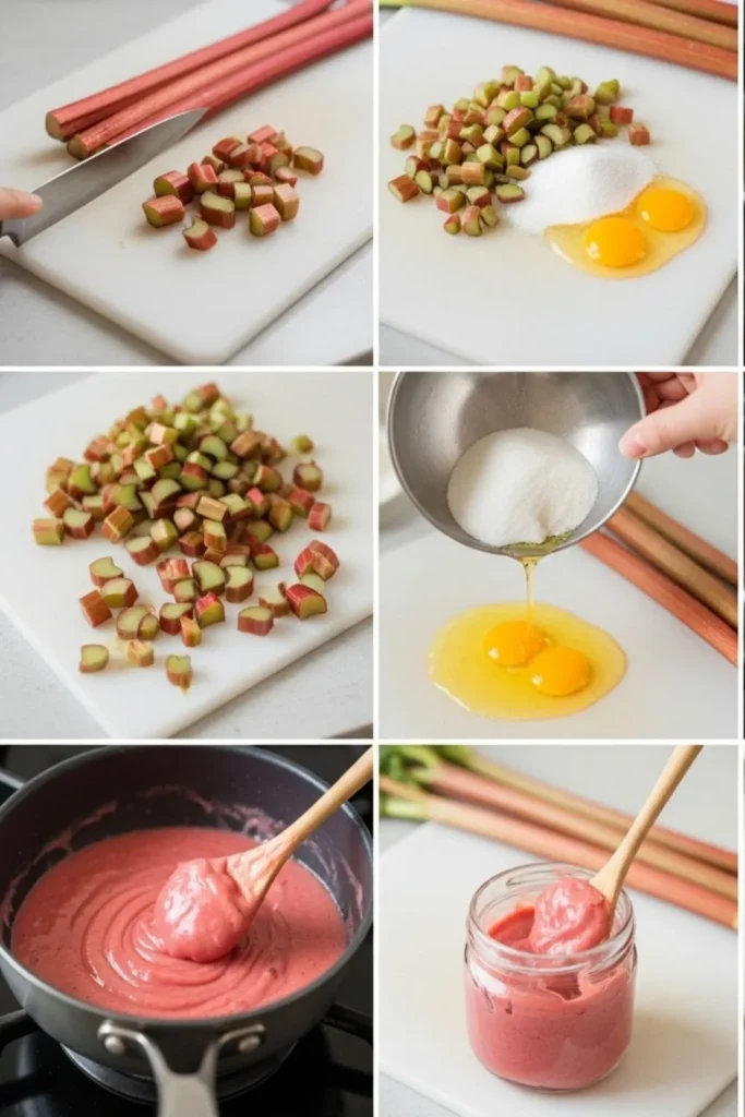 Rhubarb Curd