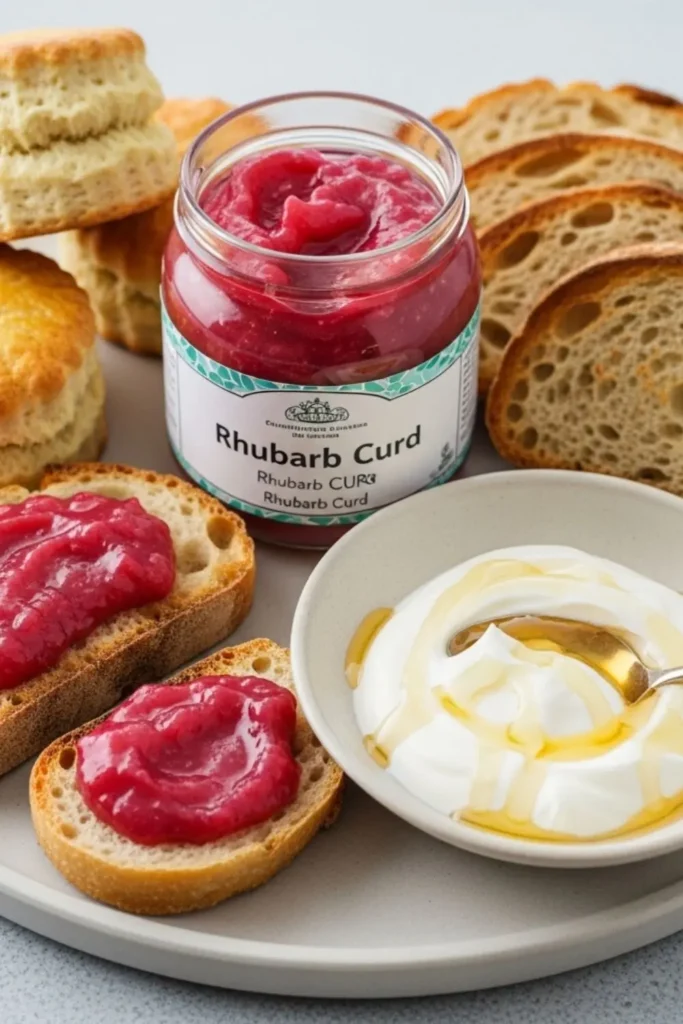Rhubarb Curd