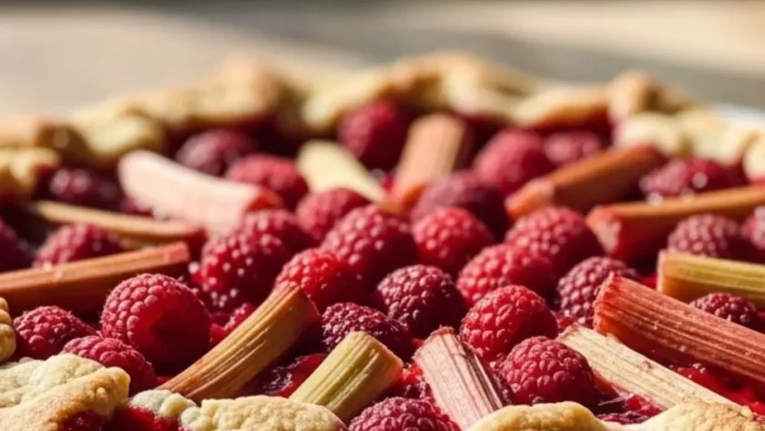 Ina Garten Raspberry Rhubarb Crostata