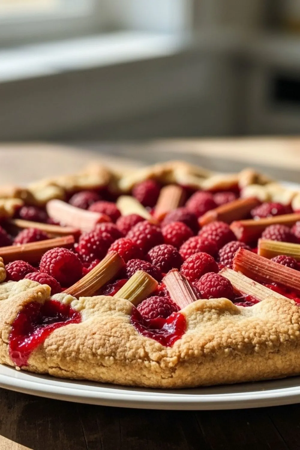 Ina Garten Raspberry Rhubarb Crostata - Fruity Desserts