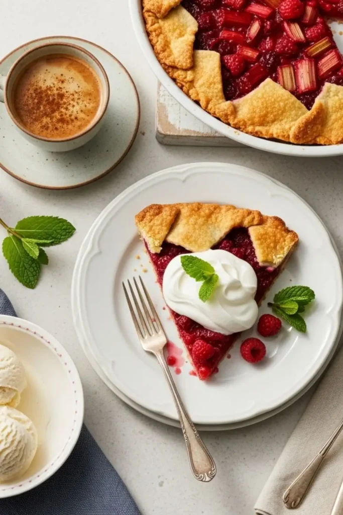 Ina Garten Raspberry Rhubarb Crostata