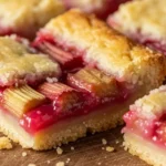 Rhubarb Bars