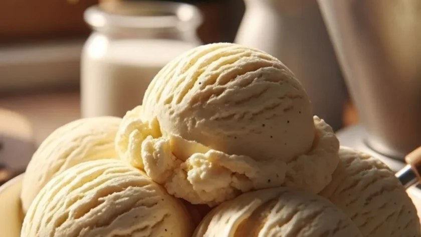 Homemade Vanilla Ice Cream