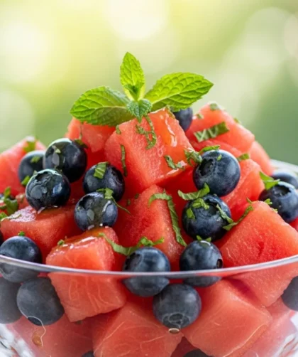 Watermelon-Blueberry Salad