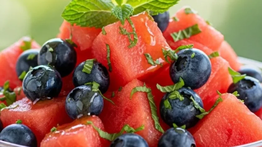 Watermelon-Blueberry Salad