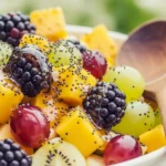 Honey Poppy Seed Fruit Salad