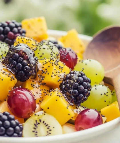 Honey Poppy Seed Fruit Salad