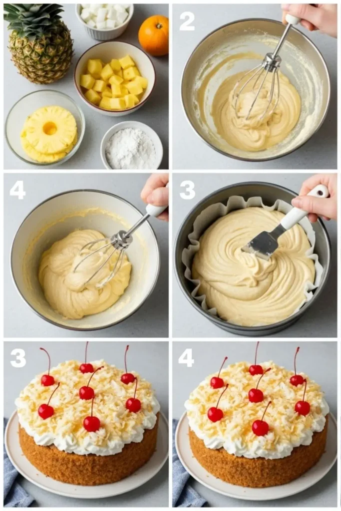 Pioneer Woman Piña Colada Cake