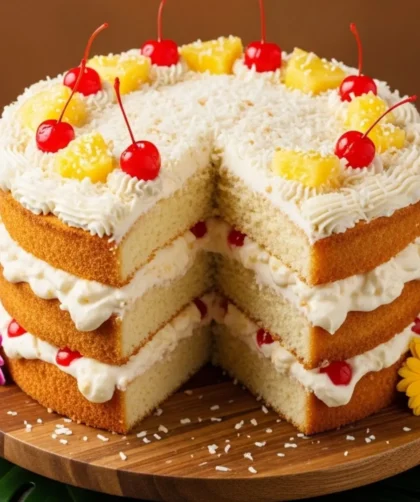 Pioneer Woman Piña Colada Cake
