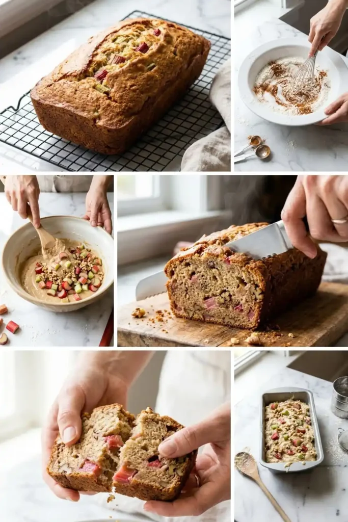 Pioneer Woman Cinnamon Rhubarb Bread