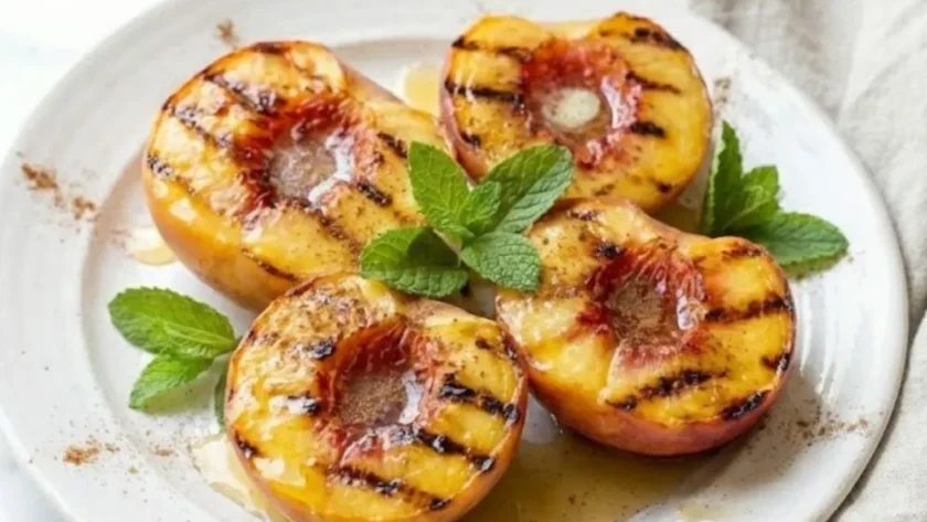 Pioneer Woman Grilled Peaches