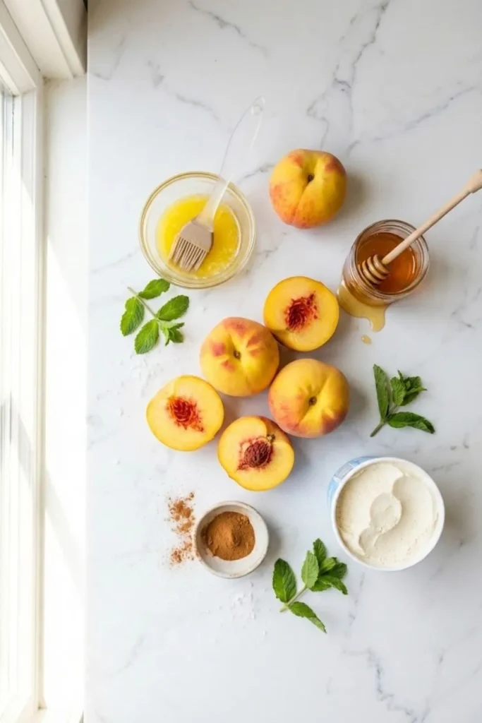Pioneer Woman Grilled Peaches
