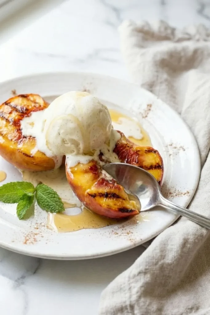 Pioneer Woman Grilled Peaches