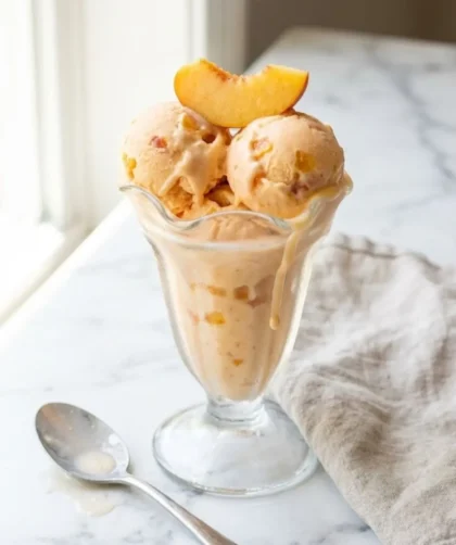 Pioneer Woman Peach Ice Cream