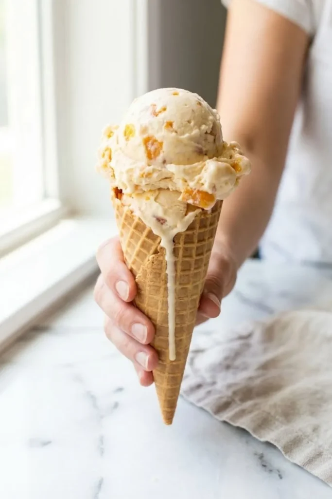 Pioneer Woman Peach Ice Cream