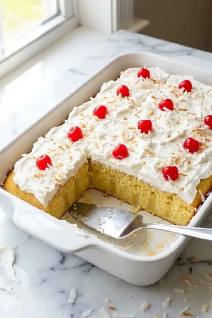 Pioneer Woman Piña Colada Cake