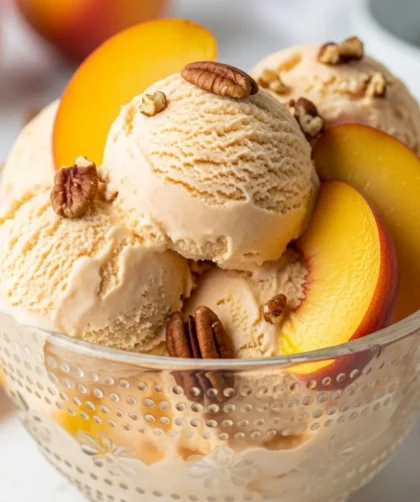 Pioneer Woman Peach Ice Cream