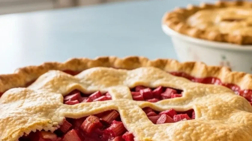 Rhubarb Pie