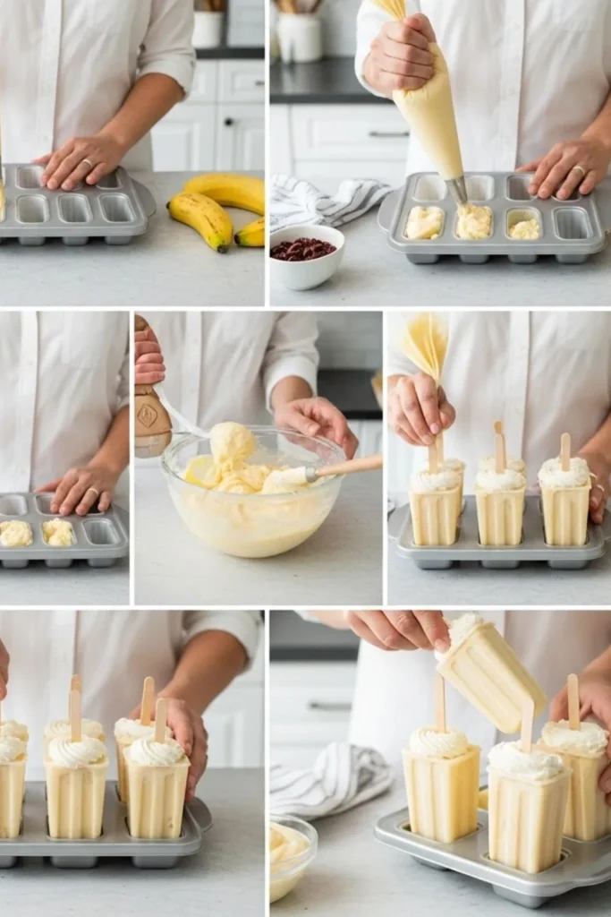 Banana Pudding Pops