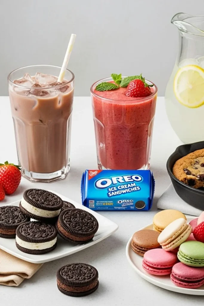 Oreo Ice Cream Sandwiches