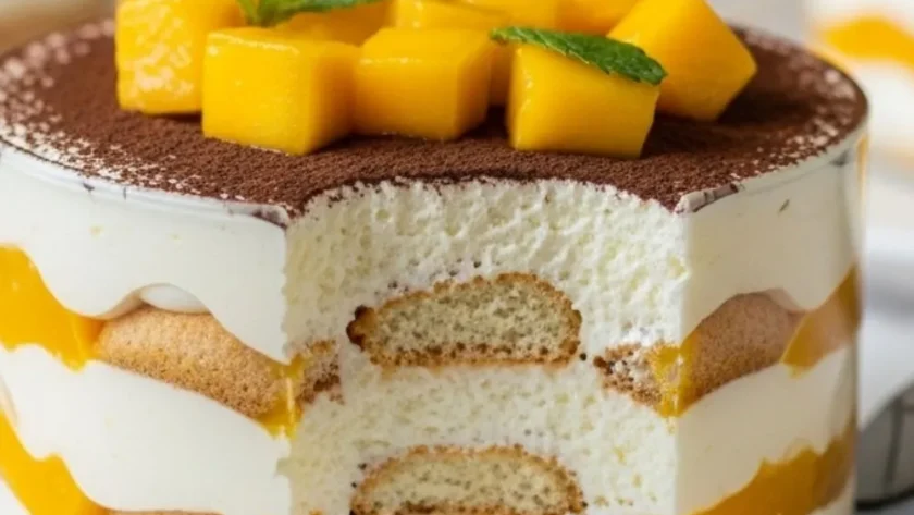 Mango Tiramisu