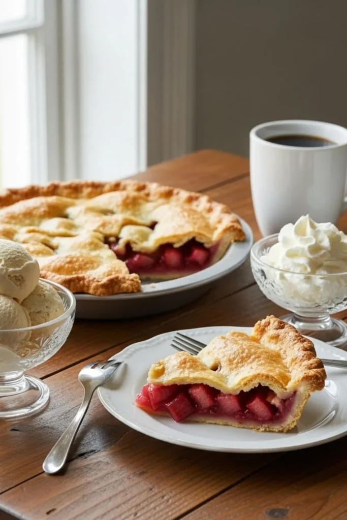 Rhubarb Pie