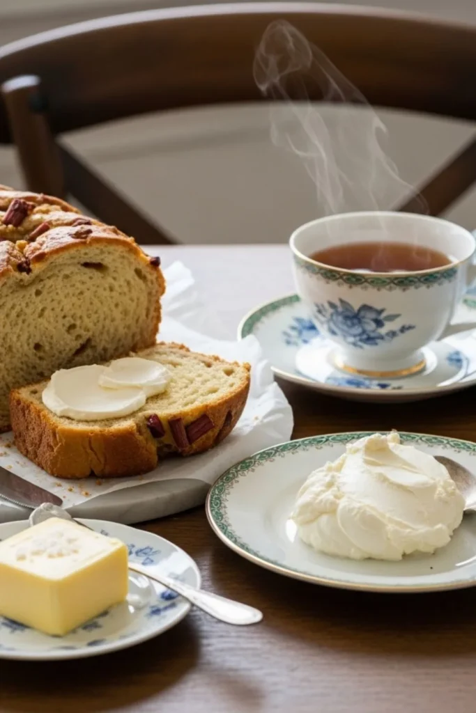 Pioneer Woman Cinnamon Rhubarb Bread