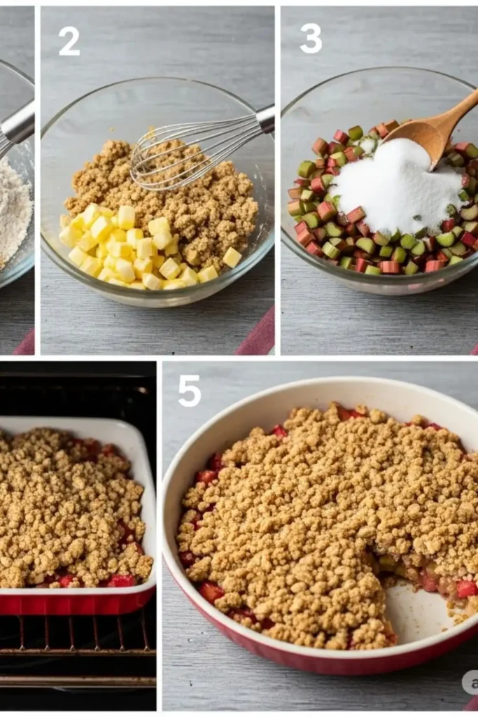 Pioneer Woman Rhubarb Crisp