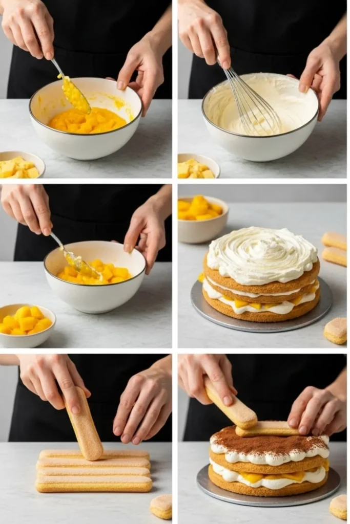 Mango Tiramisu