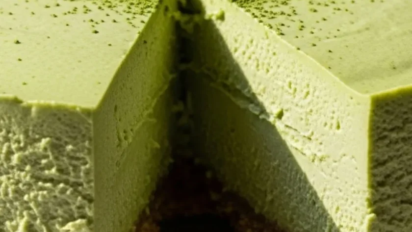 No-Bake Matcha Cheesecake