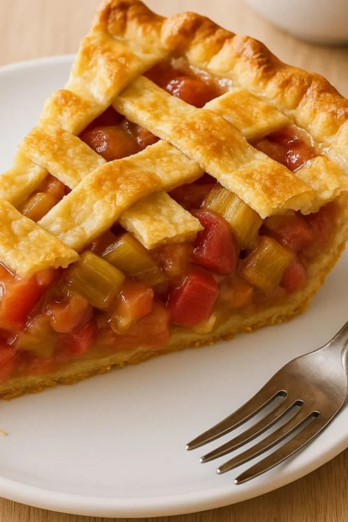 Rhubarb Pie Recipe