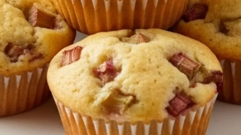 Rhubarb Muffins